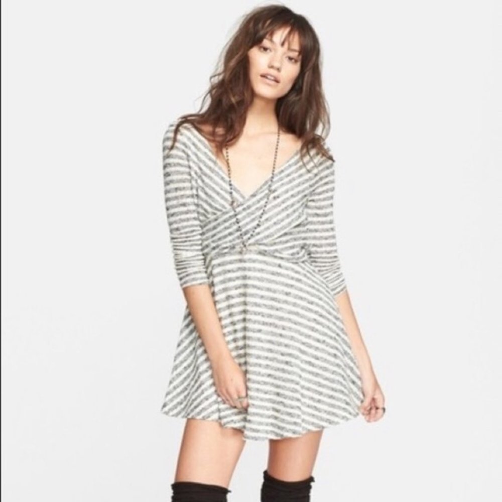 Free People Maverick Knit Mini Dress - Picture 1 of 6